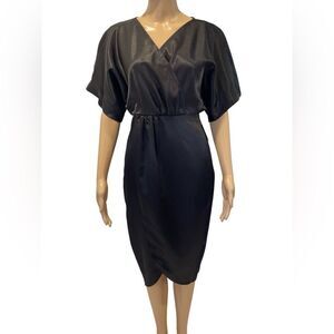 Express Elegant Black Wrap Dress size XS